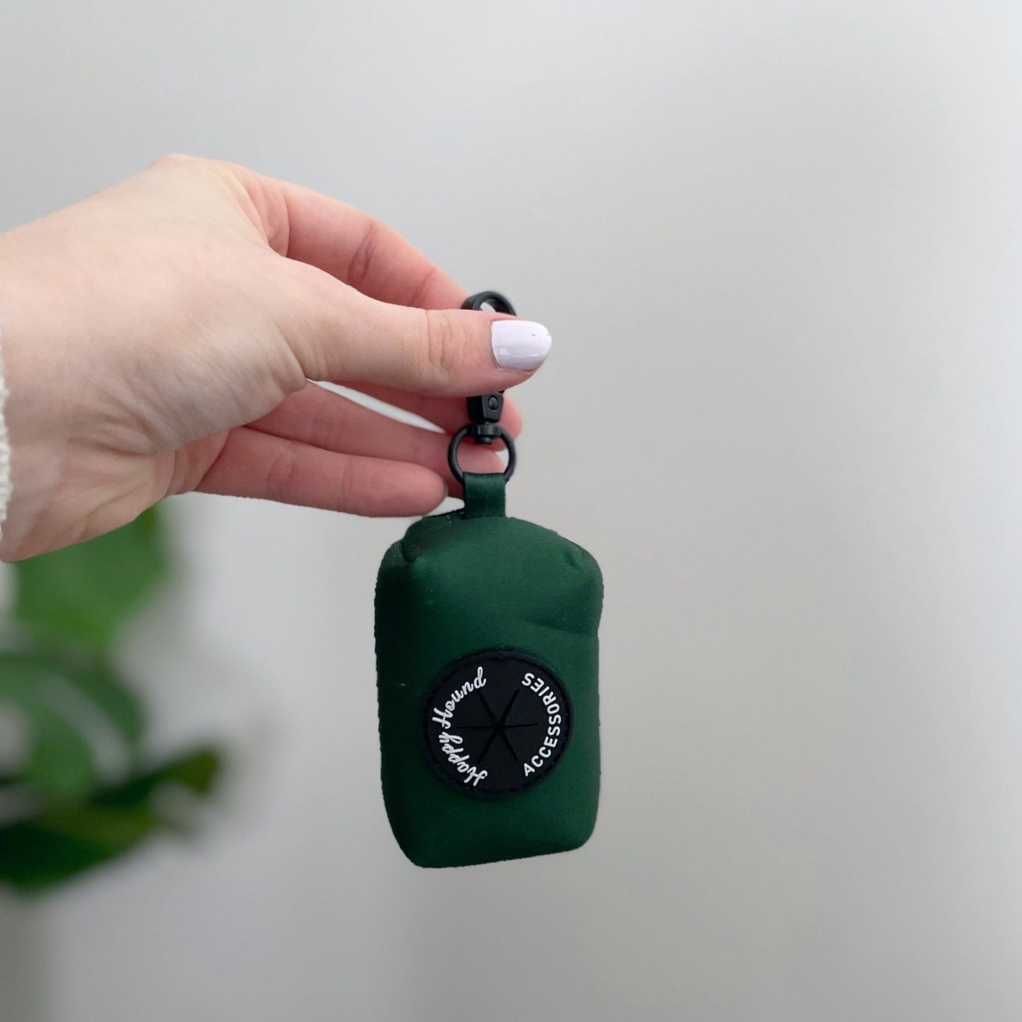 Forest Green Poo Bag Holder | The Colour Collection