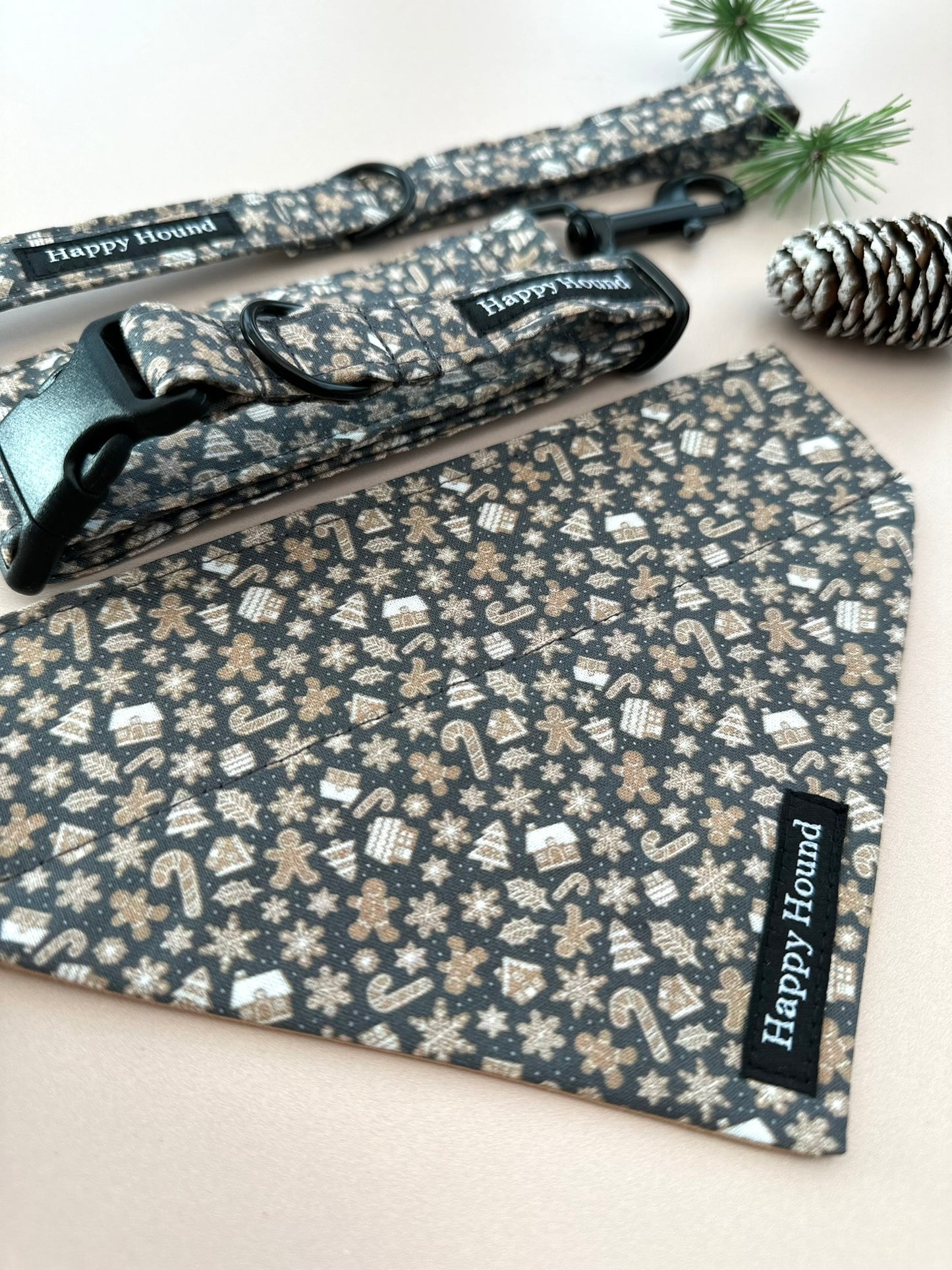 Gingerbread Bandana