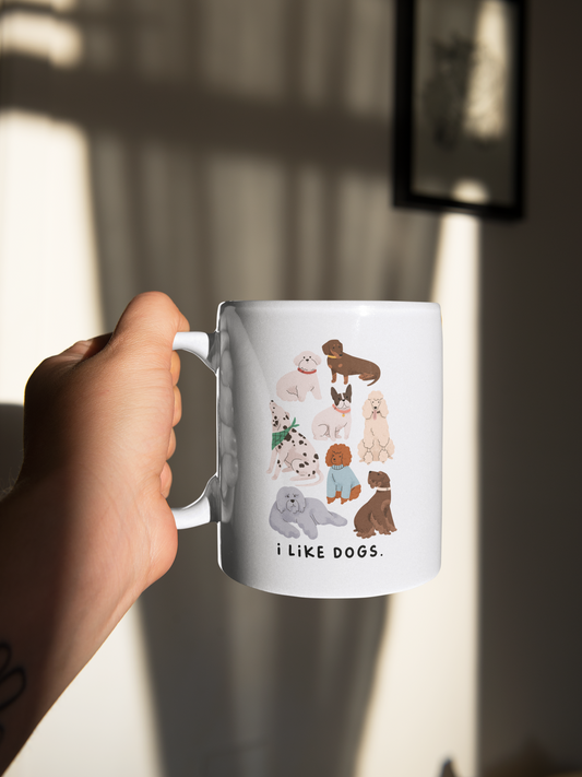 I Like Dogs | Ceramic Mug