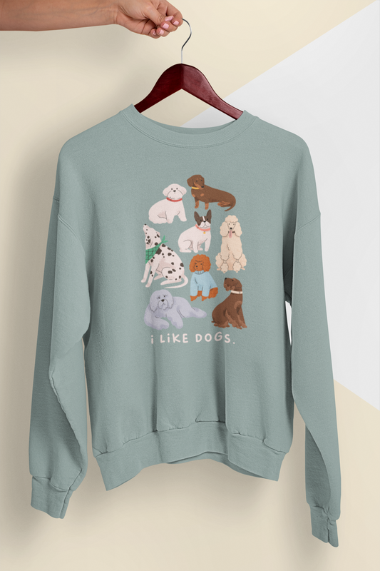 I Like Dogs | Unisex Sweatshirt
