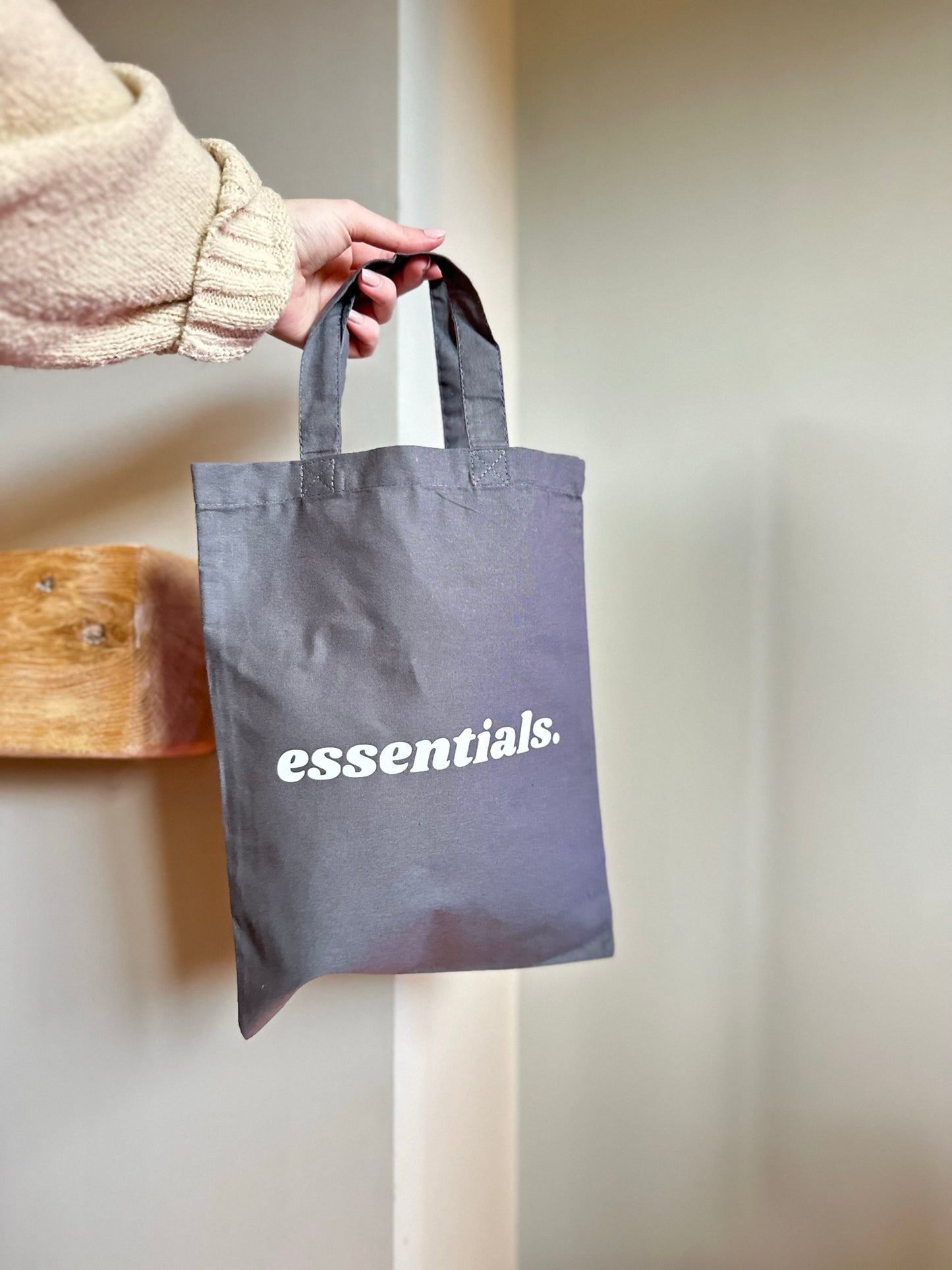 Essentials | Mini Cotton Tote Bag