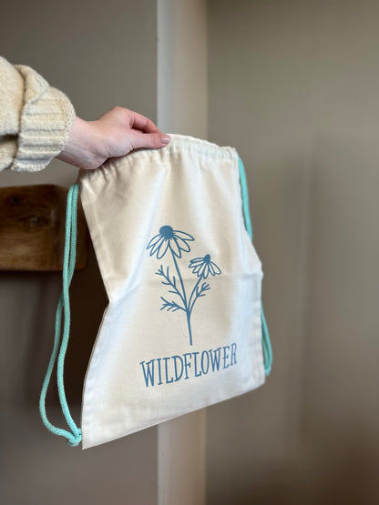 Wildflower | Handmade Cotton Tote Bag