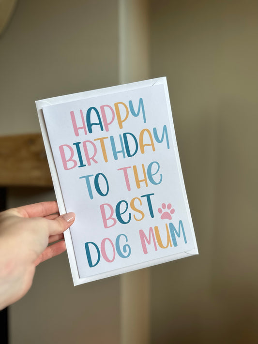 Blank Card | To The Best Dog Mum