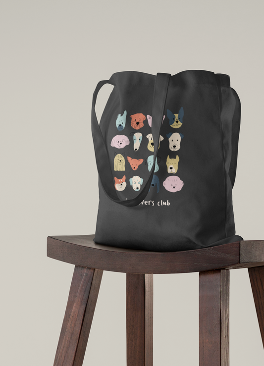 Dog Lovers Club | Cotton Tote Bag