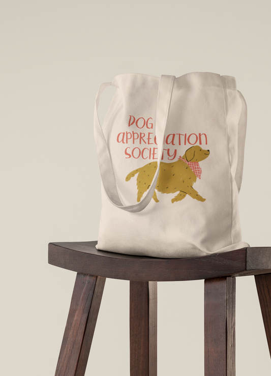 Dog Appreciation Society | Cotton Tote Bag