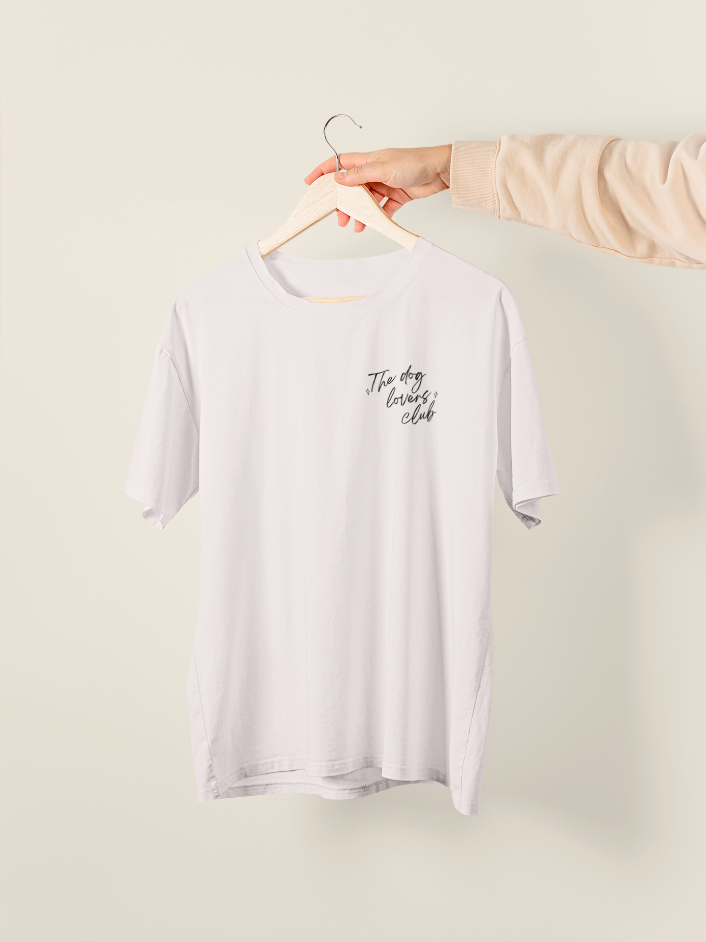 Embroidered | The Dog Lovers Club | Organic Unisex T Shirt