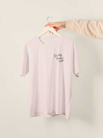 Embroidered | The Dog Lovers Club | Organic Unisex T Shirt