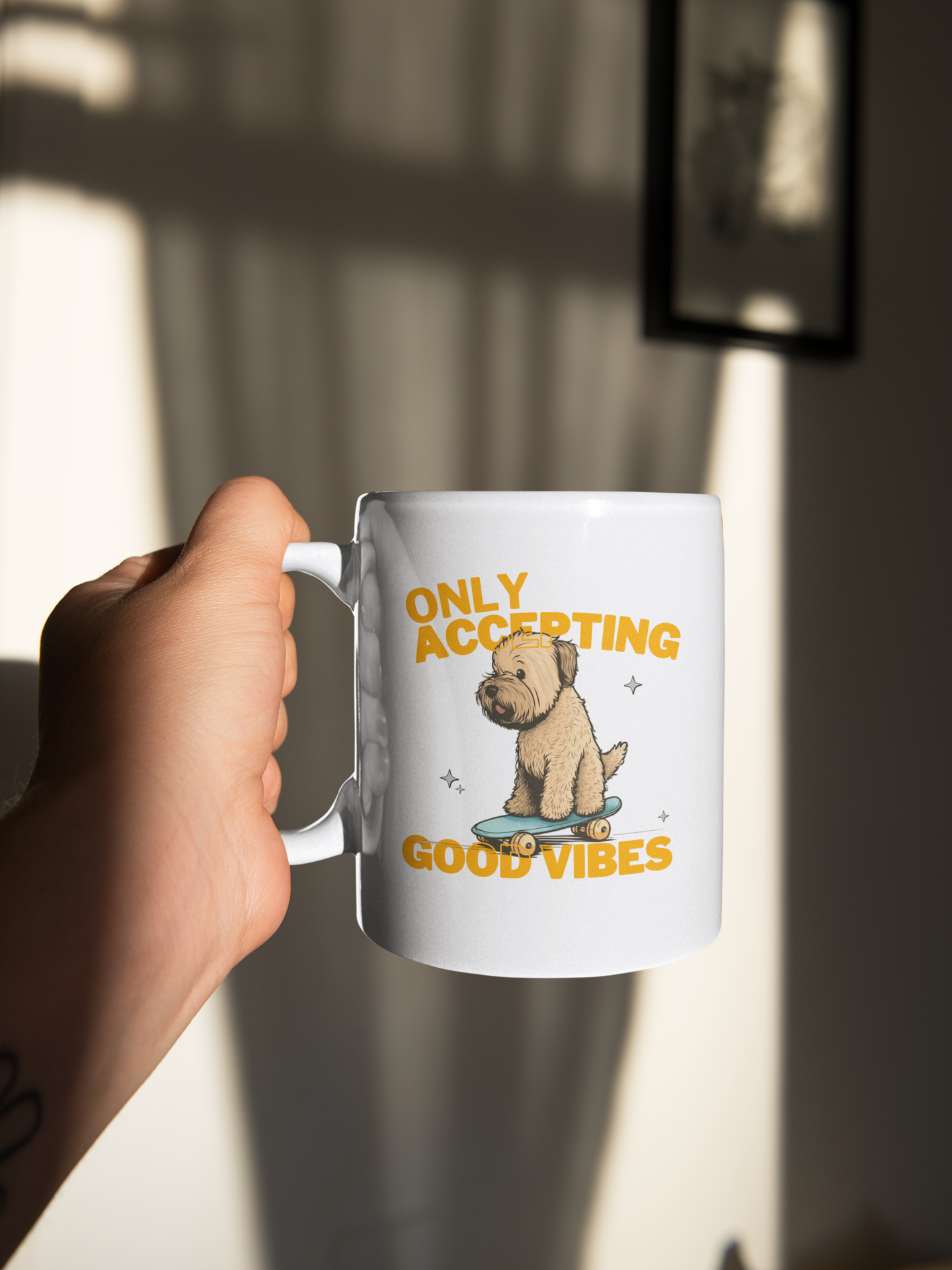 Only Accepting Good Vibes | Ceramic Mug