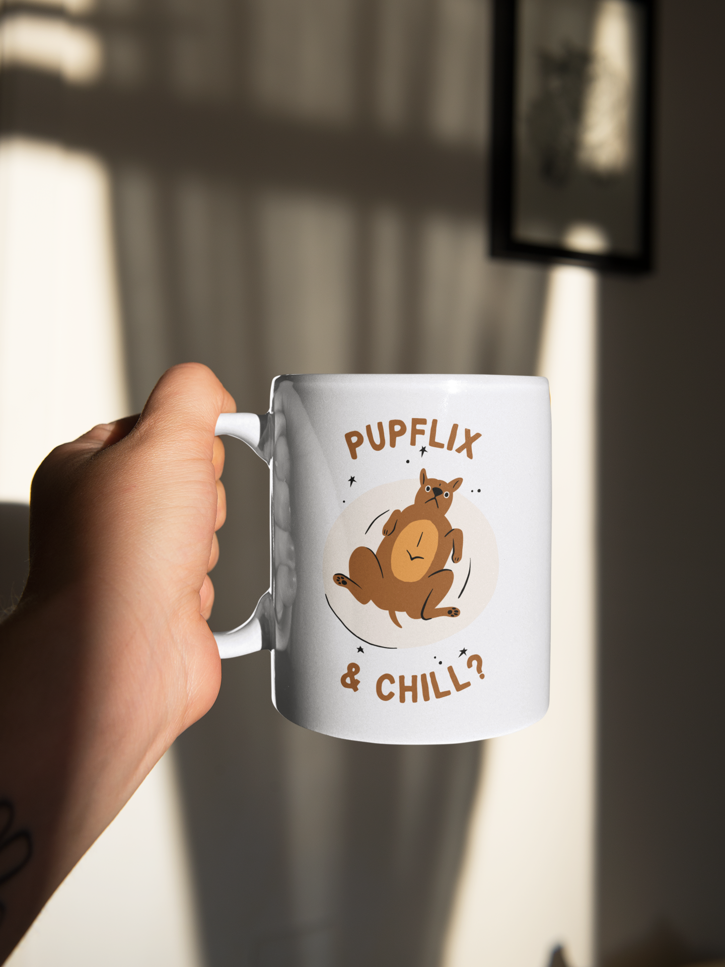 Pupflix & Chill? | Ceramic Mug